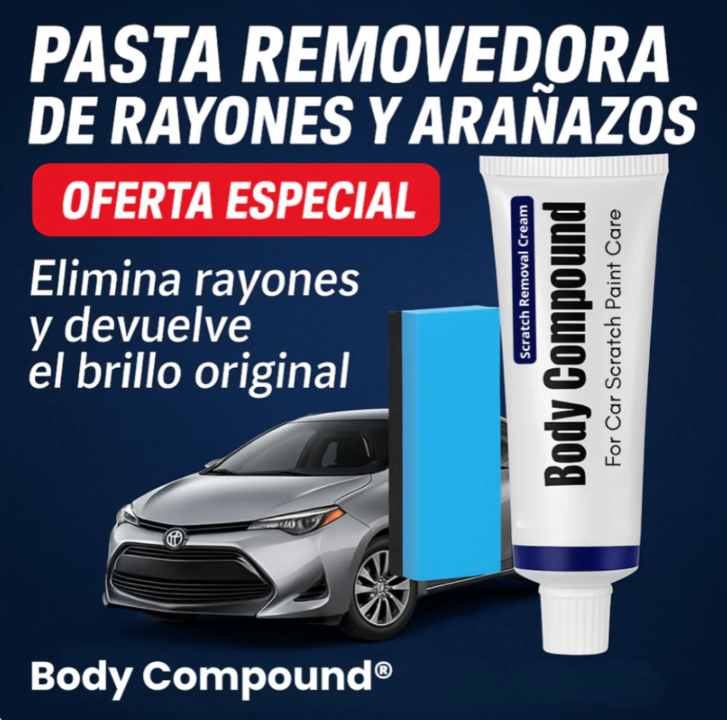 🧴🚗 🏍️ Pasta Removedora de Rayones y Arañazos